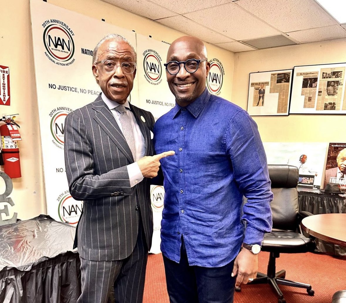 Reverend Al Sharpton on Twitter "Greeting my friend and brother, the