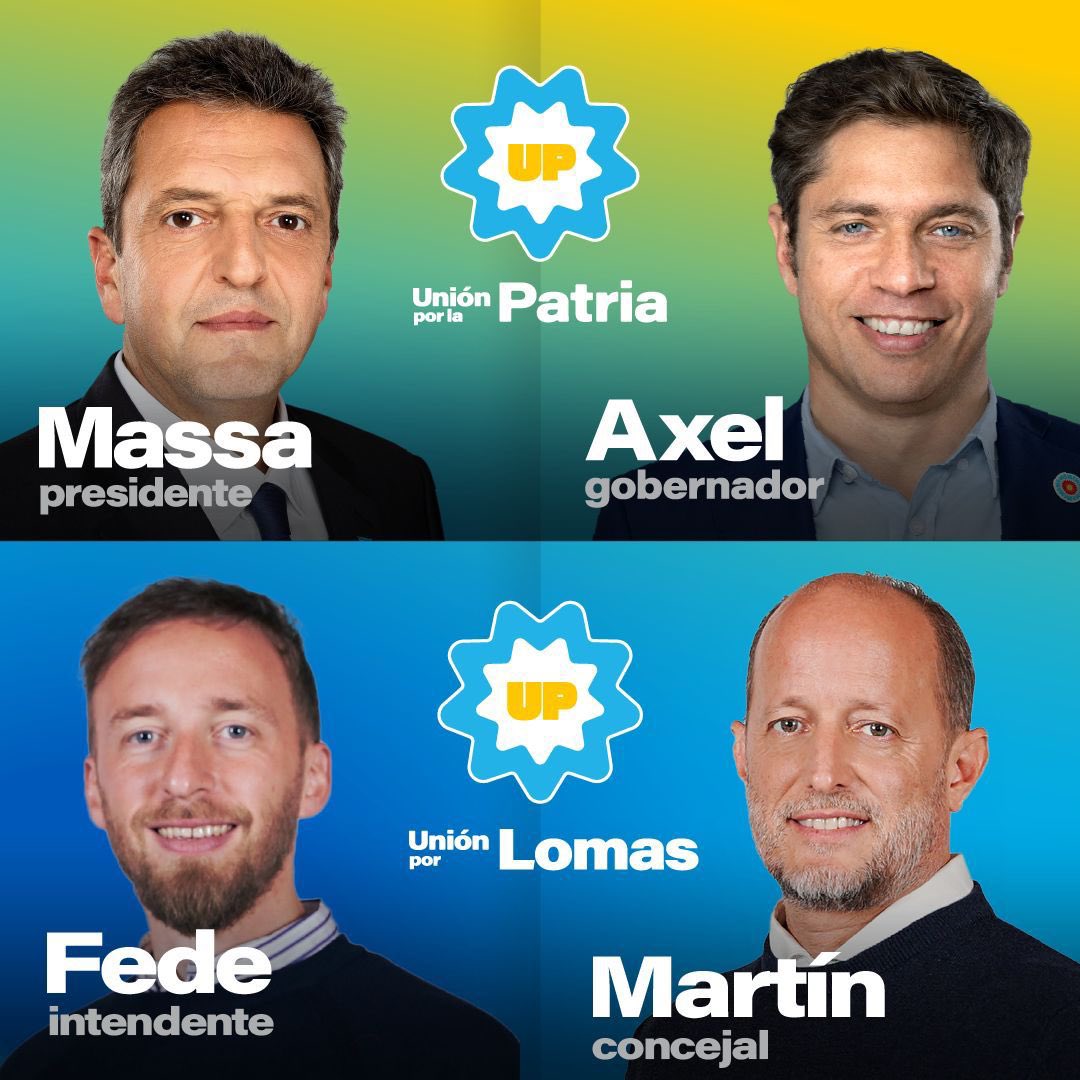 fotermin's tweet photo. En estas elecciones, vamos a votar en defensa de nuestras familias, de nuestros vecinos, de nuestro trabajo y nuestros derechos.

#AmorPorLaPatria ❤️

@SergioMassa 
@Kicillofok 
@wadodecorrido 
@minsaurralde https://t.co/c08Wat83mL
