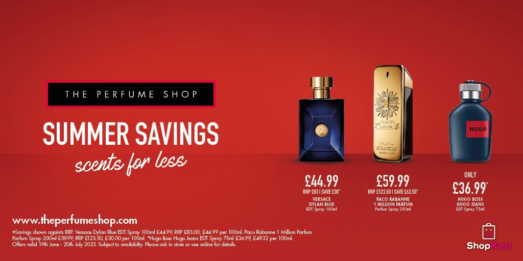 Summer scents just got  better pop in store to pick up some great offer <a href="/ThePerfumeShop/">theperfumeshop</a> #summerscents2023 #tpss