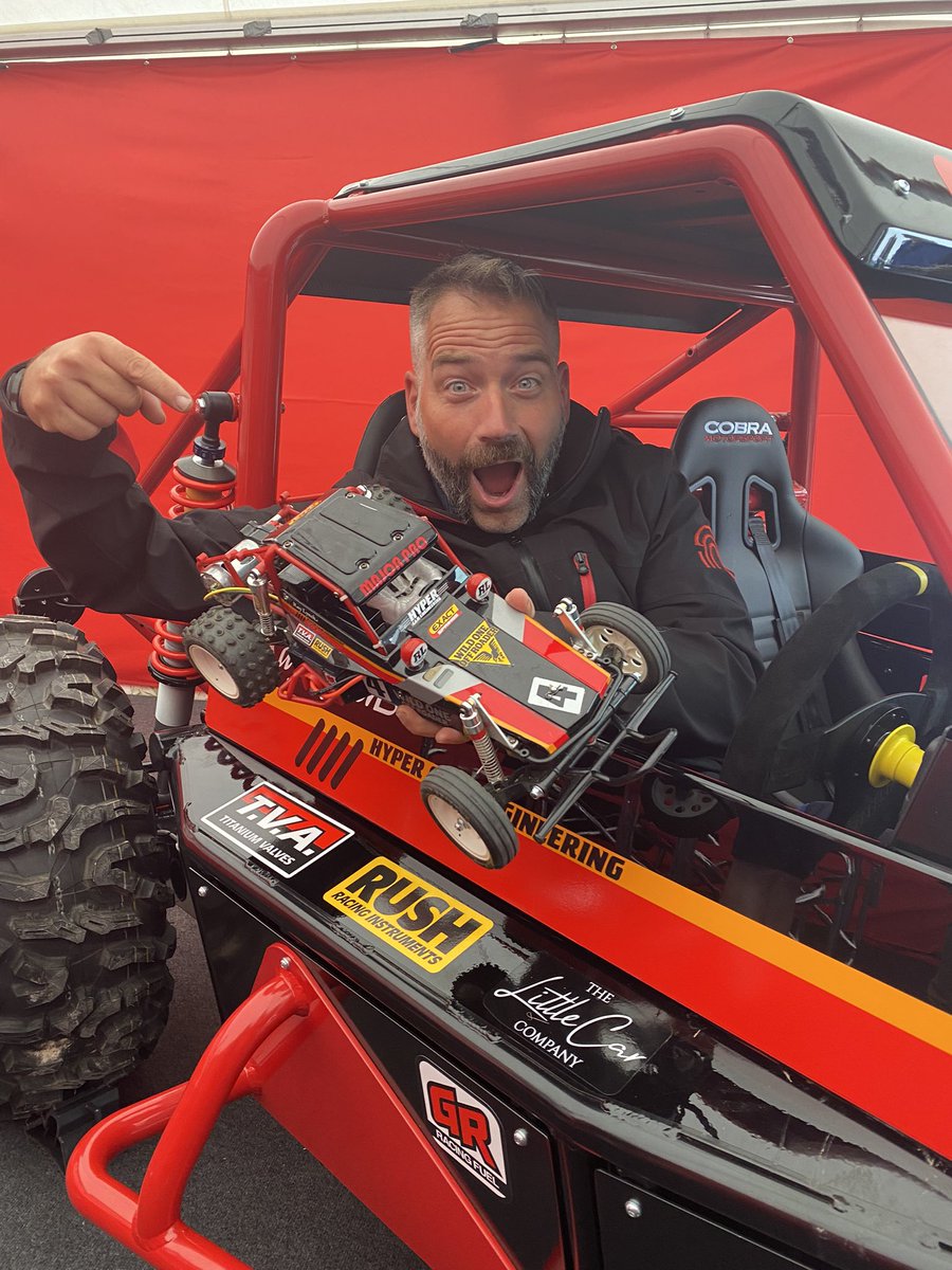 TamiyaUK's tweet photo. Brilliant to see the reaction to @thelittlecar_co Wild One Max @fosgoodwood , a vehicle we have proudly seen develop and have contributed to over the last 18 months. 

We are also bringing back the Wild One to our RC range in the coming weeks too! 

#tamiya #littlecars #wildone https://t.co/cA31DeNbSK