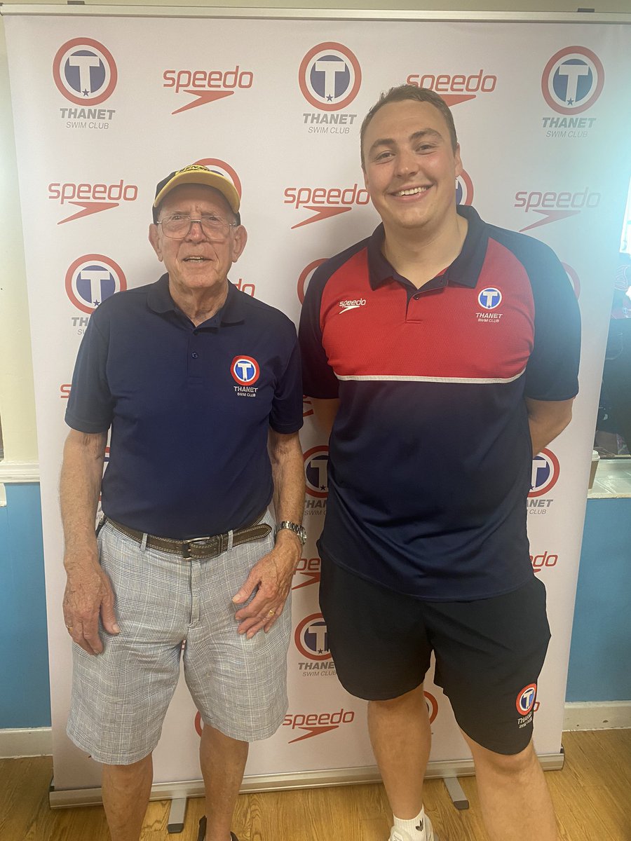 thanetsc's tweet photo. Great to see our own @JordanHonour and Legend John White at the @speedo open #speedojw23
#legends #oneofourown https://t.co/7vWTY0Ba77