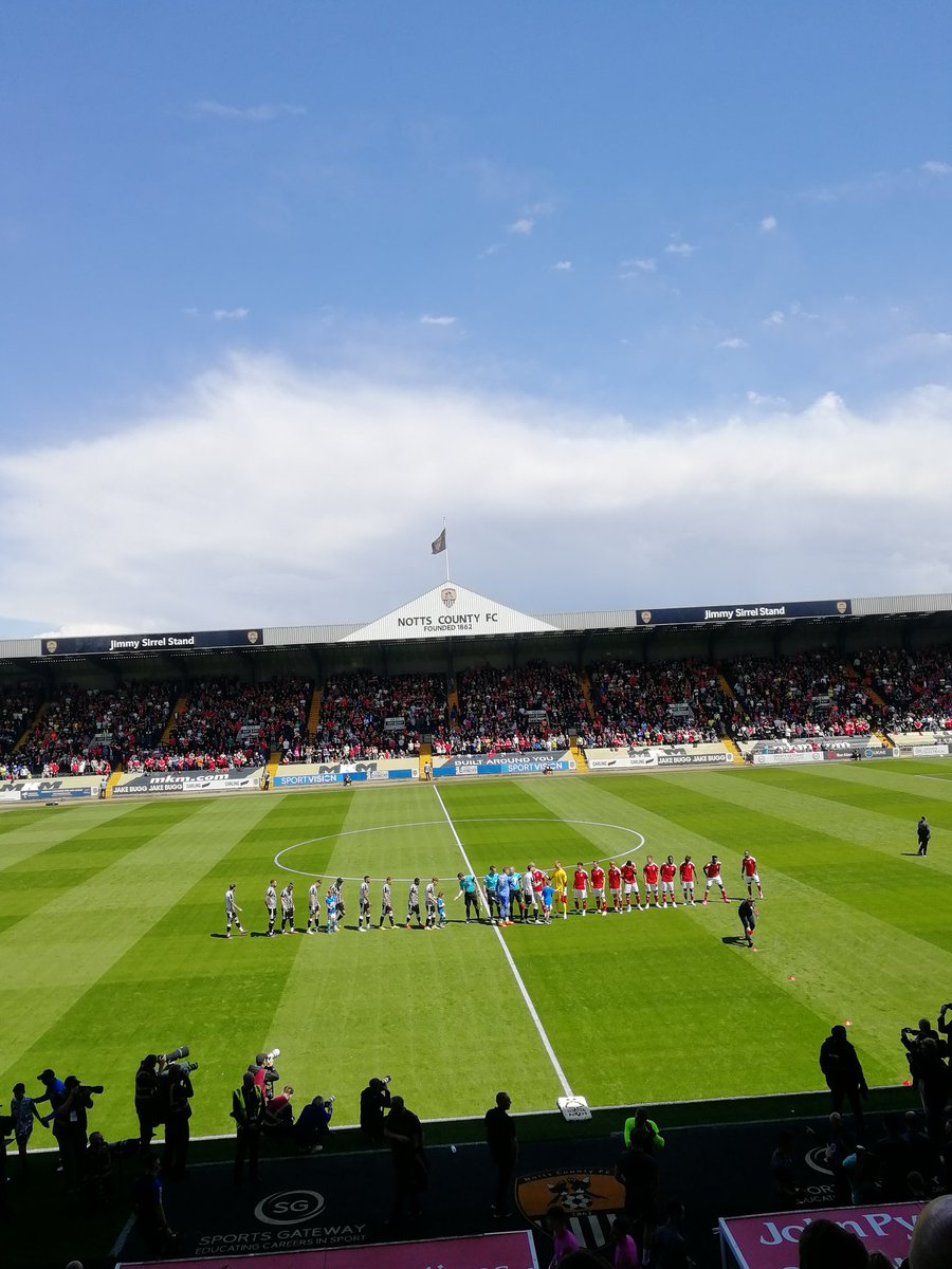 Had to make due with home end today, thought Mangala looked good 1st half and thought Josh Bowler looked decent 2nd half #NFFC