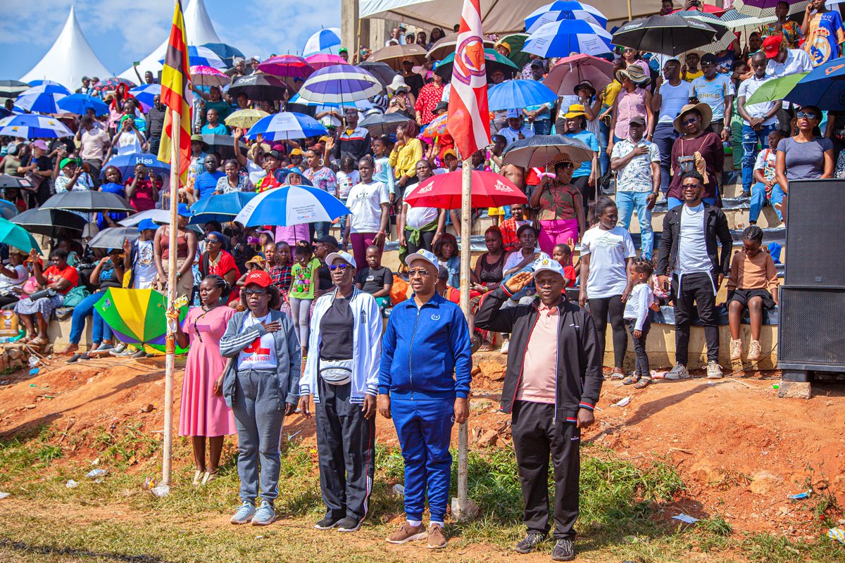 kqprimaryschool's tweet photo. The Director @kqprimaryschool Mrs. Jennifer Kasisiri salute the parade. #sportsday2023 😊 #HappeningNow #kqpssportsday #Kqpssportsday23 #SportsDay. https://t.co/TkwgR8f6U3