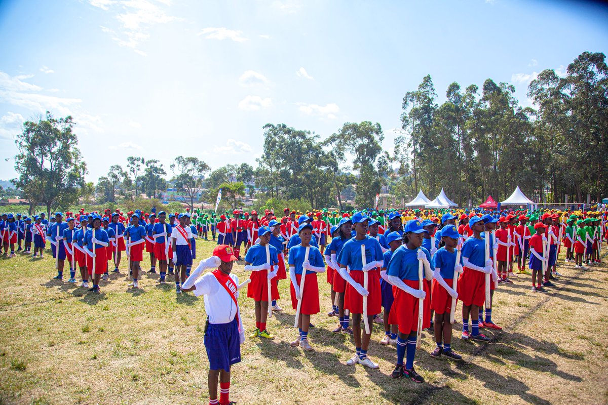 kqprimaryschool's tweet photo. The Director @kqprimaryschool Mrs. Jennifer Kasisiri salute the parade. #sportsday2023 😊 #HappeningNow #kqpssportsday #Kqpssportsday23 #SportsDay. https://t.co/TkwgR8f6U3