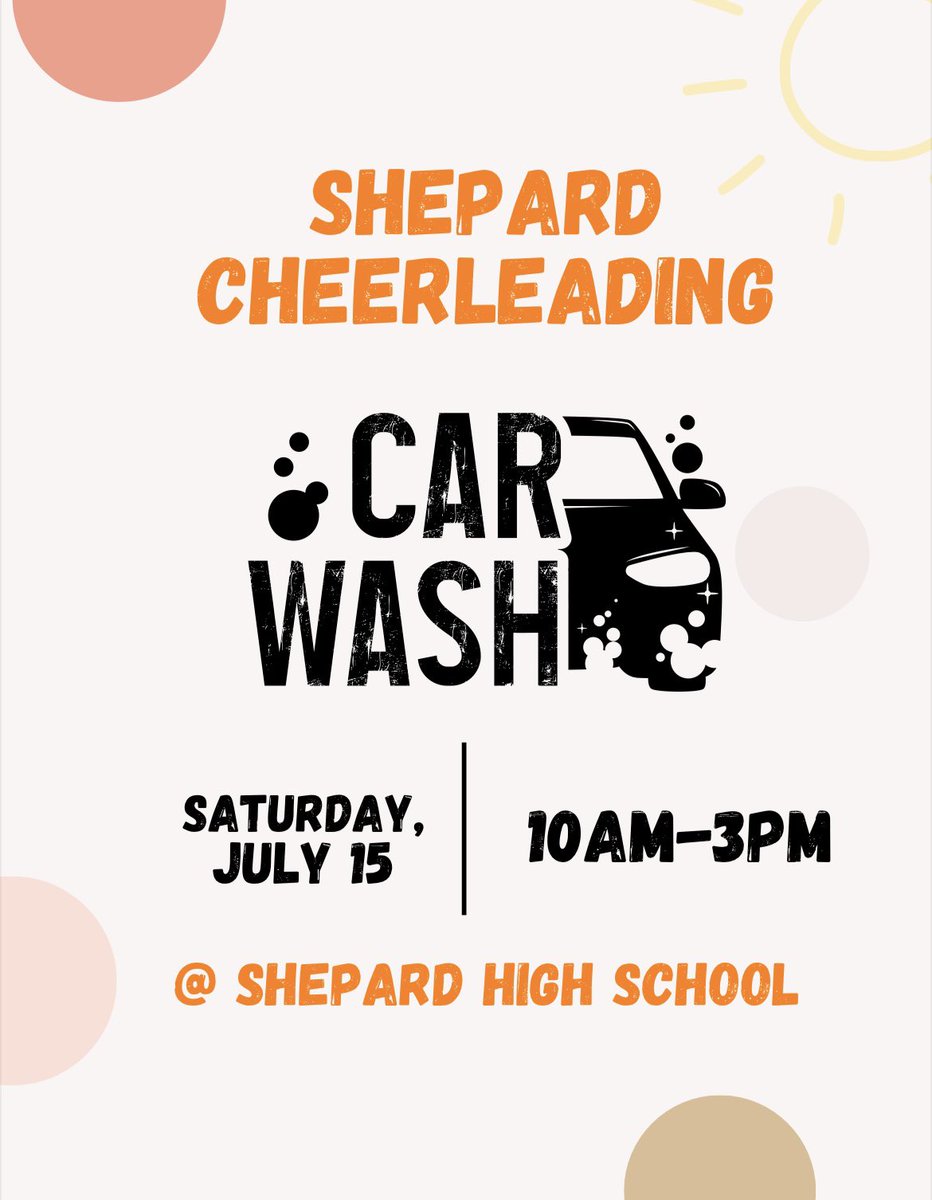 AstrosCoedCheer's tweet photo. Come get your car washed 💥 https://t.co/TGAfN8il8h