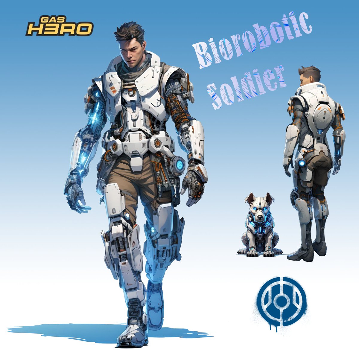 MatheusEliasUsp's tweet photo. #GasHeroGenesis Entry #3 - "..Cybernetic Warden possesses a remarkable intellect, with an exceptional understanding of technology and its applications. His highly advanced cybernetic enhancements have not only augmented his physical capabilities.."

@GasHeroOfficial  @KleberSTEPN https://t.co/qT69a11du7