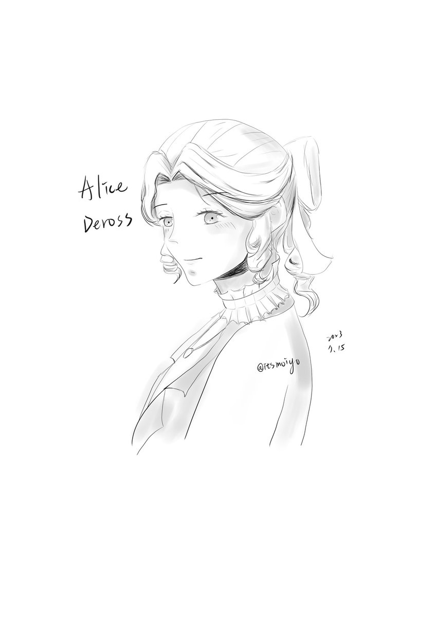 itsmoiyo's tweet photo. Alice Deross 

 #identityvfanart
#alicedeross #reporter #第五人格イラスト #第五人格 https://t.co/lTmwhPQKqT