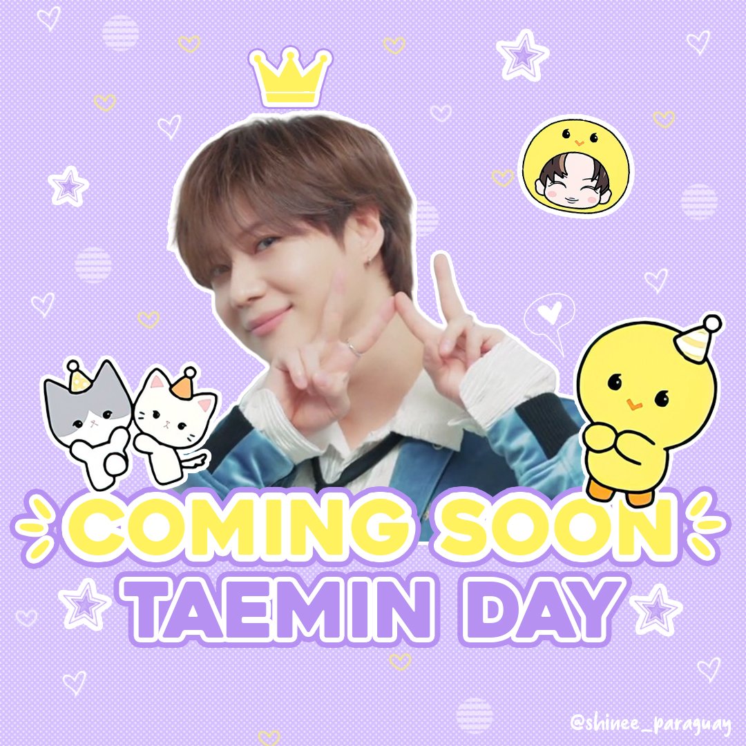 5HINeePy's tweet photo. #SHINee #샤이니 
#TAEMIN #태민 #이태민
#ComingSoon #TAEMINDAY
𝑺𝑯𝑰𝑵𝒆𝒆 𝑪𝒓𝒆𝒘 𝑷𝒂𝒓𝒂𝒈𝒖𝒂𝒚 𝑶𝒇𝒊𝒄𝒊𝒂𝒍 https://t.co/TnDq98Mwvk