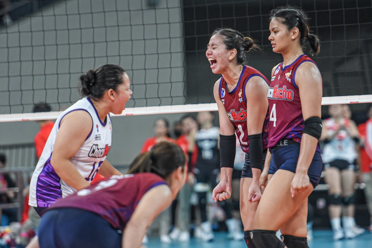 OneSportsPHL's tweet photo. The thrill of victory.

📷 @PVLph

#PVL2023 #TheHeartOfVolleyball https://t.co/cY80kbi8QR