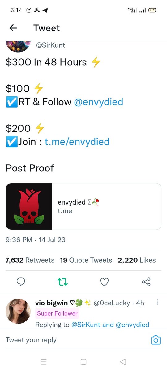 morixmedia's tweet photo. @SirKunt @envydied RT &amp; followed. I have also joined https://t.co/MxKJoY1qqh