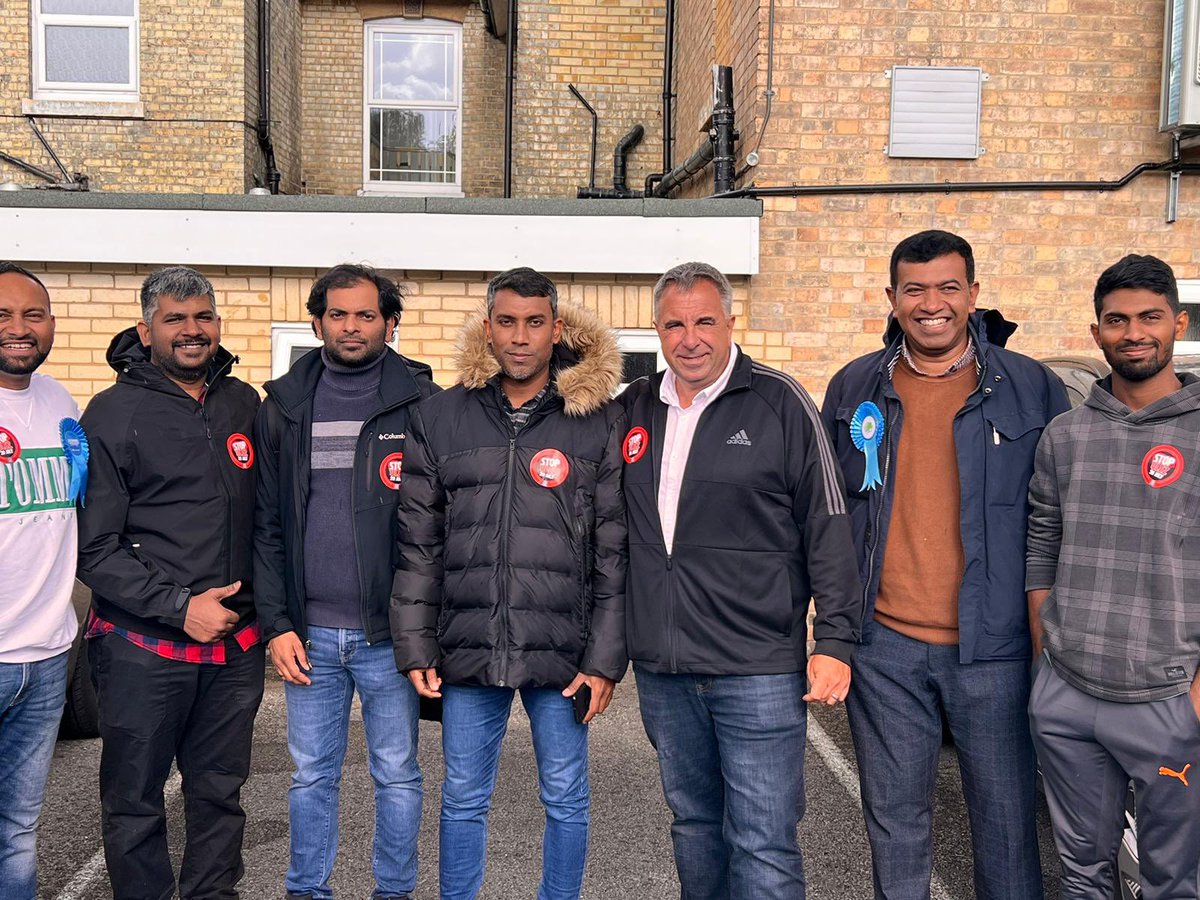 BTConservatives's tweet photo. Great day campaigning for our brilliant Uxbridge &amp; South Ruislip candidate @tuckwell_steve. Good luck and best wishes from everyone at @BTConservatives! https://t.co/joKcwfQHBZ
