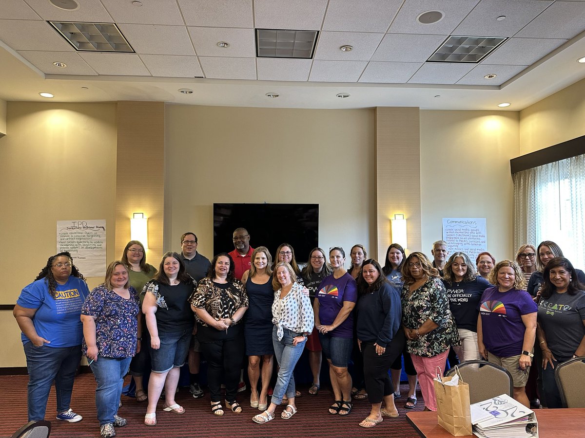 PrinceWilliamEA's tweet photo. Energized and ready to begin the 2023 PWEA Leadership Retreat!  Our team is committed to securing fair and meaningful contracts for over 11,000 PWCS educators this fall. #FairContractNow https://t.co/devQlDGe5f