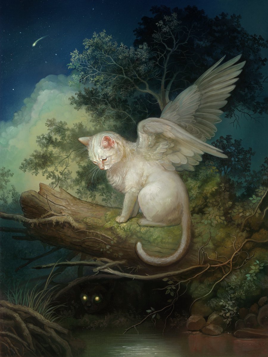 AnnieStegg's tweet photo. Happy #Caturday !
Prints are restocked and up on Gallery Gerard 🐈‍⬛ https://t.co/LIZc7adb9F https://t.co/5dAWwFhPoS