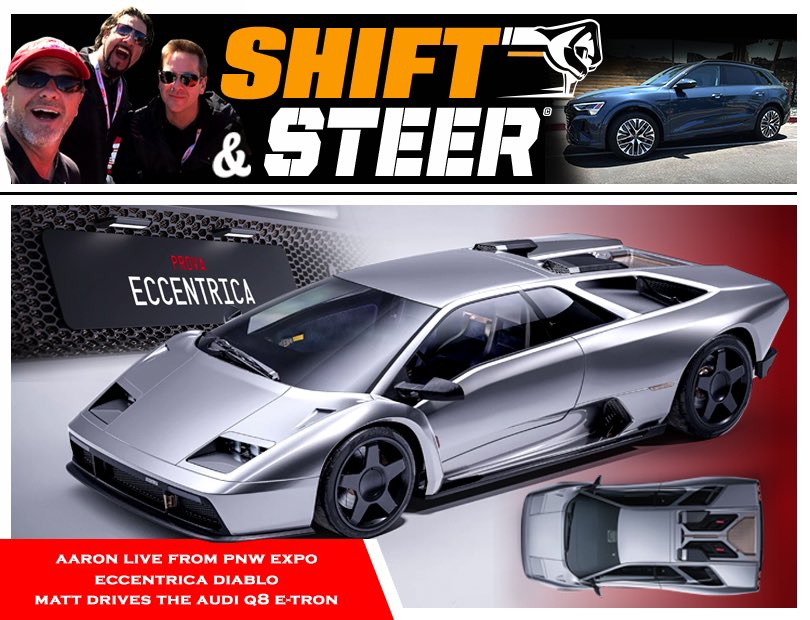 The newest episode is ready to rev up your ears
<a href="/ShiftSteerMedia/">Shift and Steer</a> 
Episode 399
