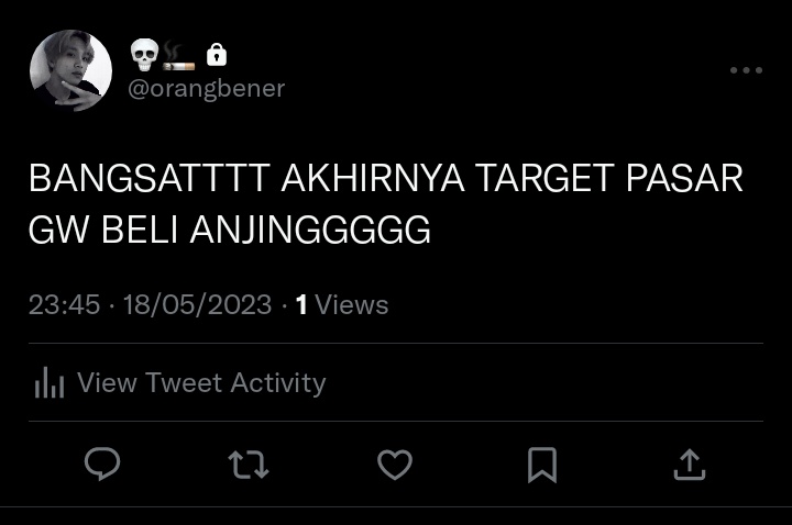 target pasar 
—haechan few tweets au