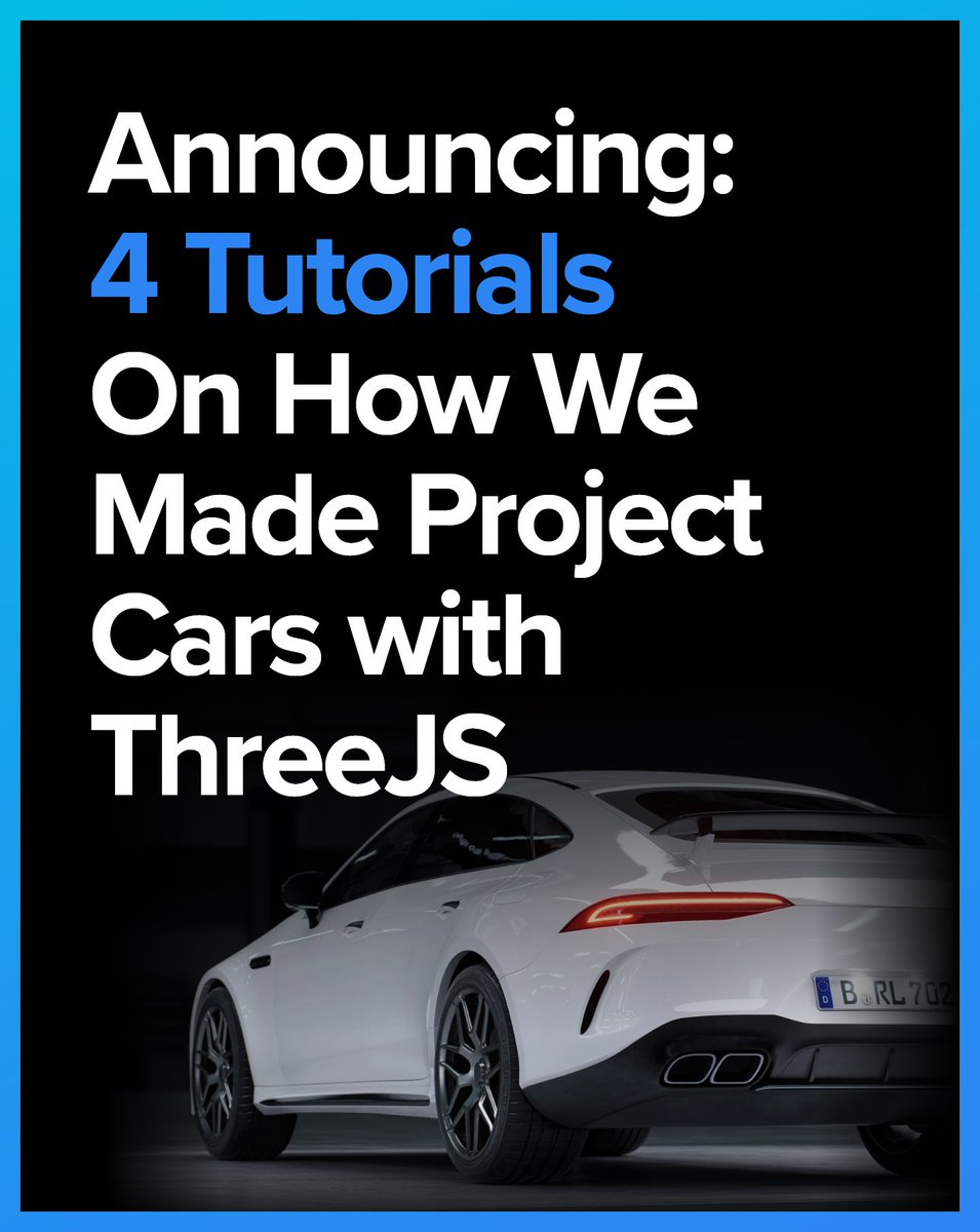 ImmersivStudios's tweet photo. Our first #threejs tutorial series!
Intro coming soon! https://t.co/xGcLBcNq3O