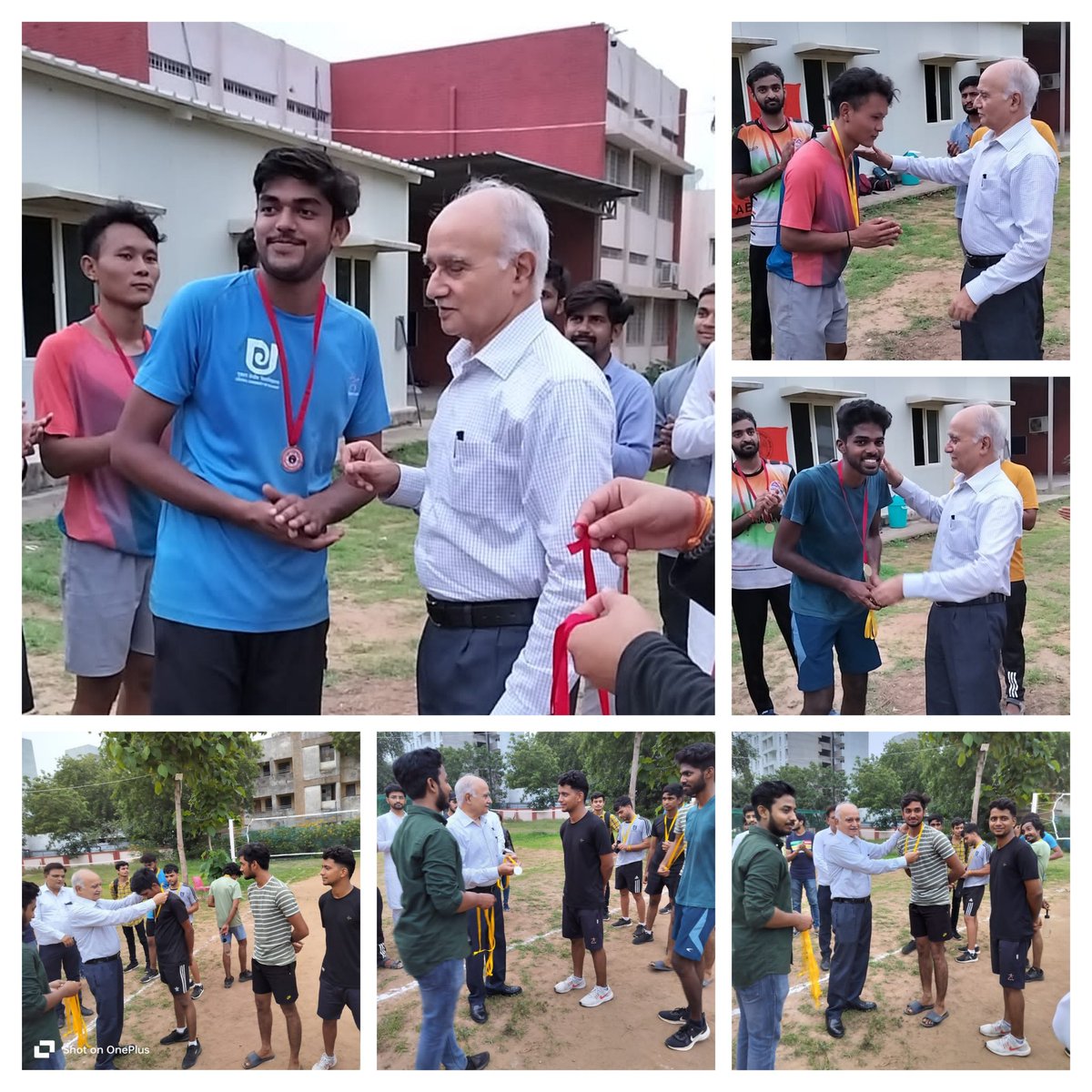 shyam_mm's tweet photo. On the last day of ABVP Week, we organised a Volleyball Tournament.
#75yearsofabvp 🚩🚩 https://t.co/5DVNaXjIW4