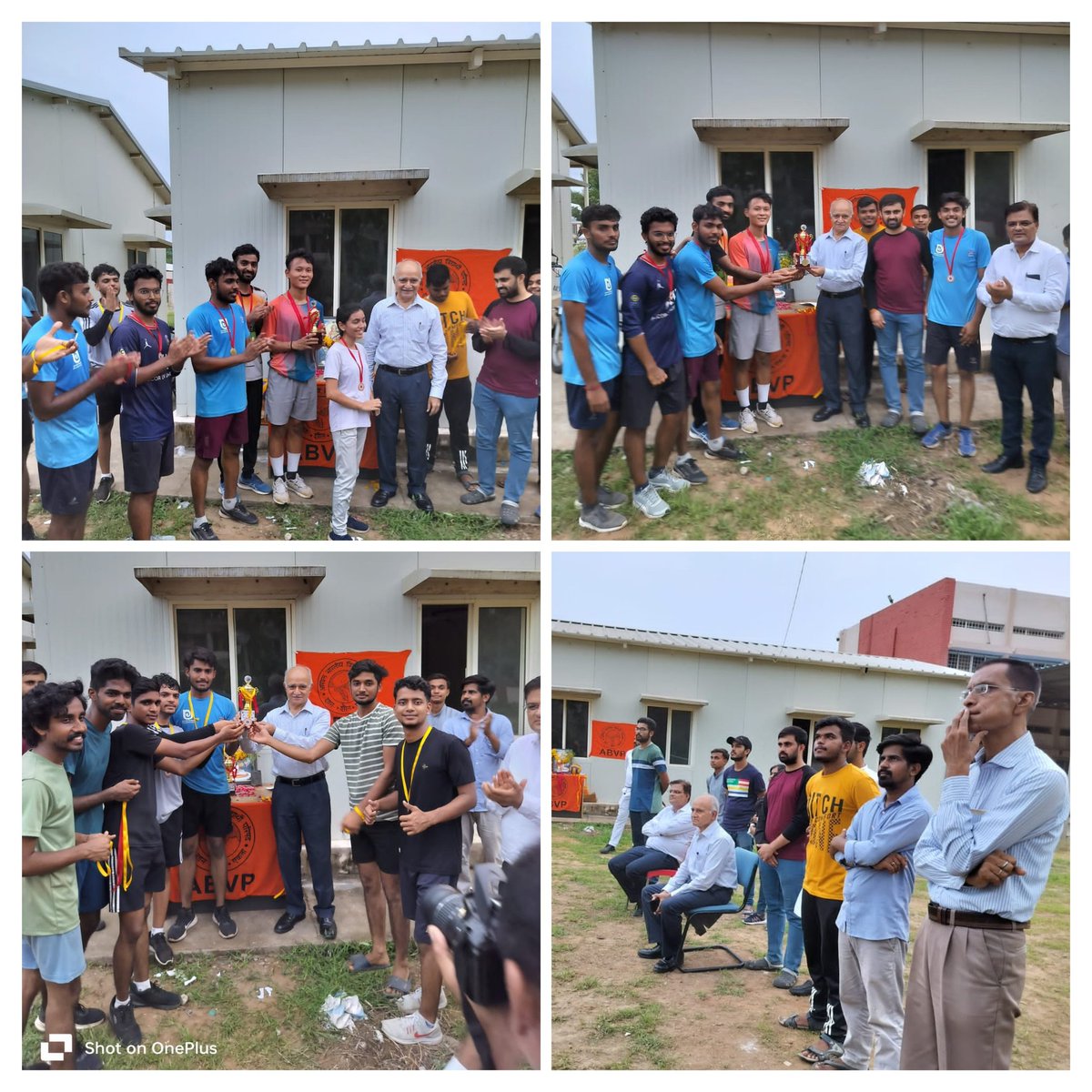 shyam_mm's tweet photo. On the last day of ABVP Week, we organised a Volleyball Tournament.
#75yearsofabvp 🚩🚩 https://t.co/5DVNaXjIW4