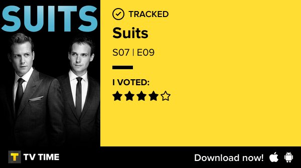 UeslleyMT's tweet photo. Eu acabei de assistir ao S07 | E09 Shame de Suits  https://t.co/ZcNt4VGwNi #tvtime https://t.co/d5q4kHcqU1
