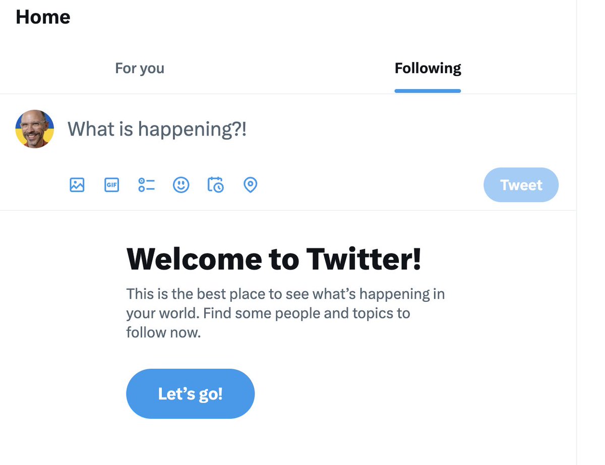 I follow over 700 people on this platform. Yet, when I clicked over to see what was going on today, the attached image was all I got. #DeadTwitter