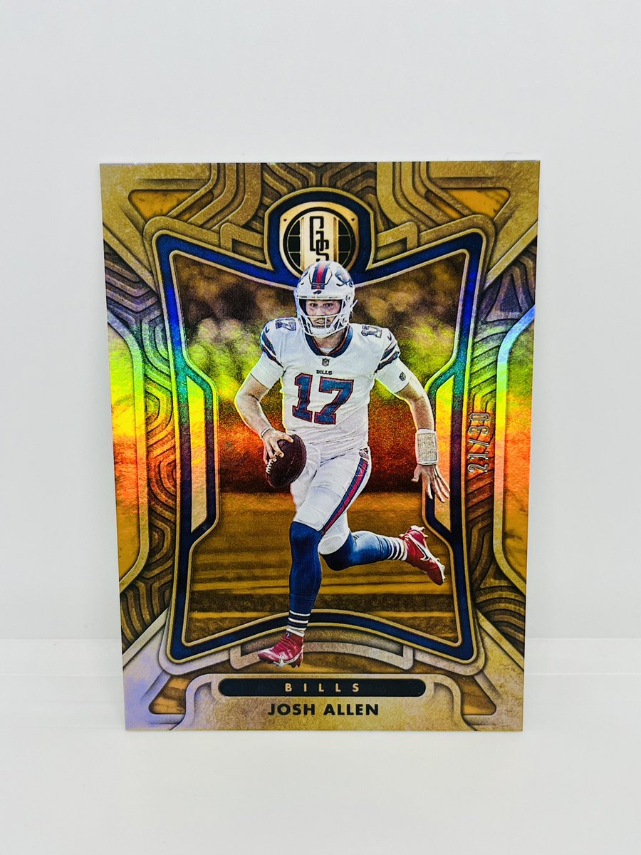 Josh Allen Gold Standard /30
$25
$1 pwe
$5 bmwt
$50+ ships FREE bmwt same business day
#PhillyPhillyStacks
@CardboardEchoes @sports_sell https://t.co/JR1XQ3Ylfq