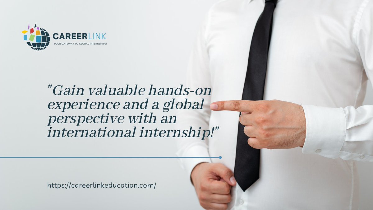 Intern in a different country &amp; learn about different cultures. Plus gain a global perspective that will make you more marketable. Learn more at careerlinkeducation.com #internshipabroad #globalperspective #careerboost