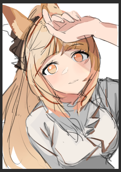 ブレミシャイン  #アークナイツ版深夜の真剣お絵かき60分一本勝負