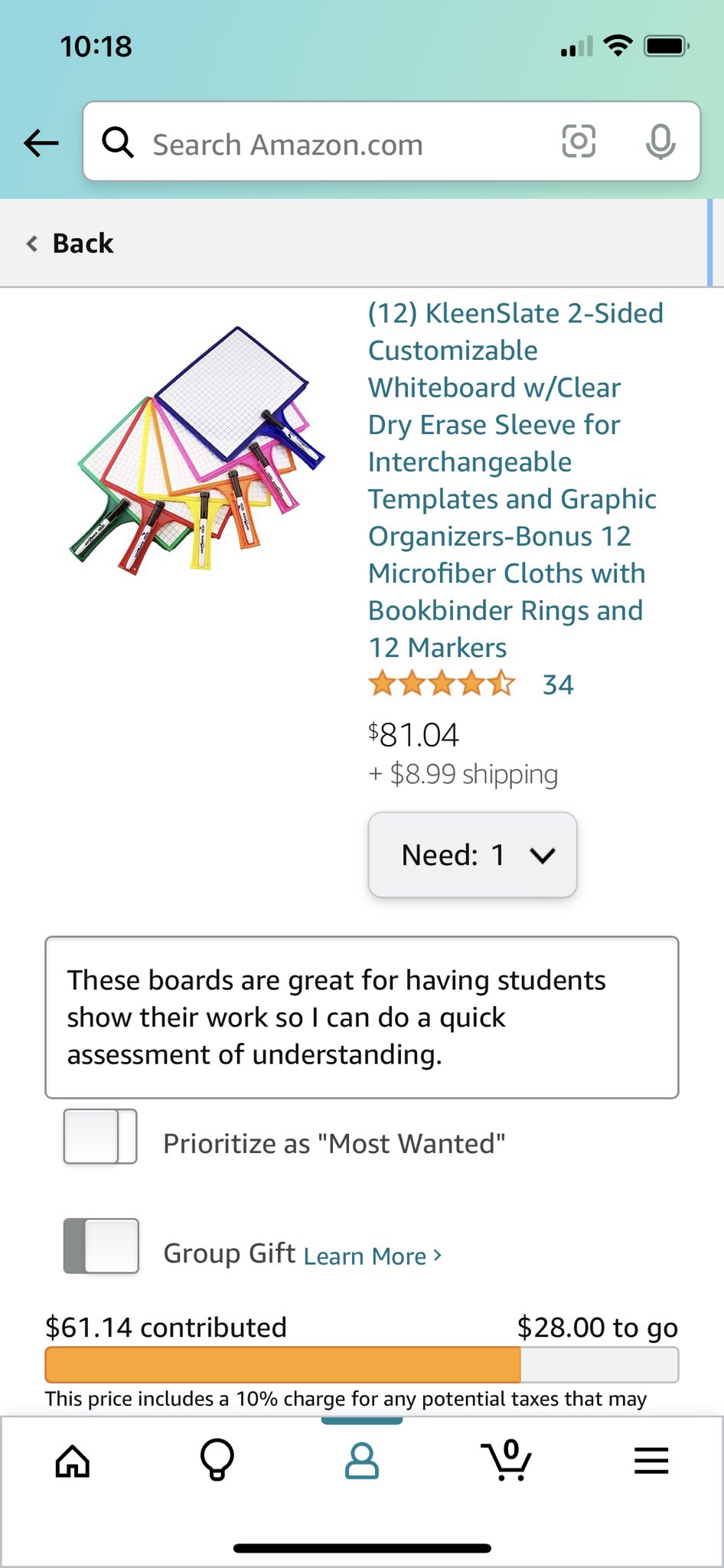 KleenSlate Dry Erase Tools - Give Every Student a Voice!