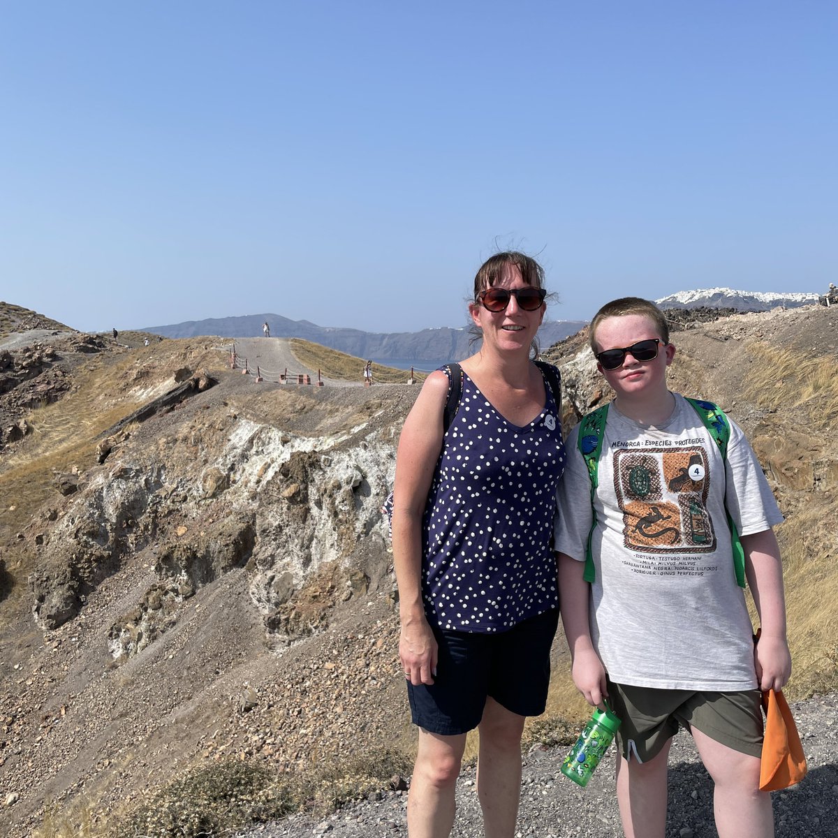 coastersaurus's tweet image. So yesterday we visited the beautiful mosques of Istanbul, today we climbed an active volcano. Holiday going well so far…