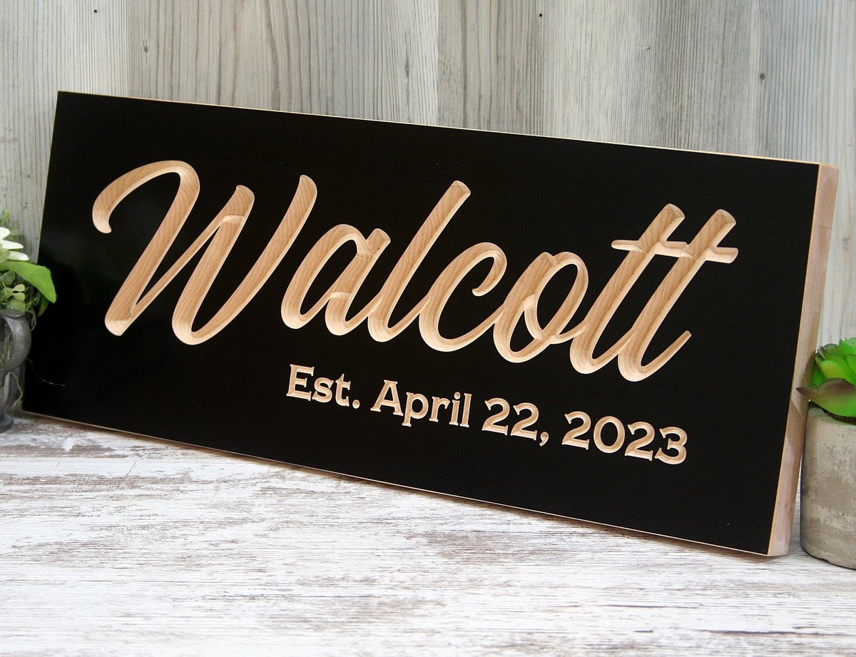 Celebrate the special women in your life with our beautifully carved wooden signs. Perfect as a bridal shower gift, or a token of love for the mother of the bride. Personalize it with a custom name. #BridalShowerGift #MotherOfTheBrideGift #WoodenSigns #CustomNameGifts