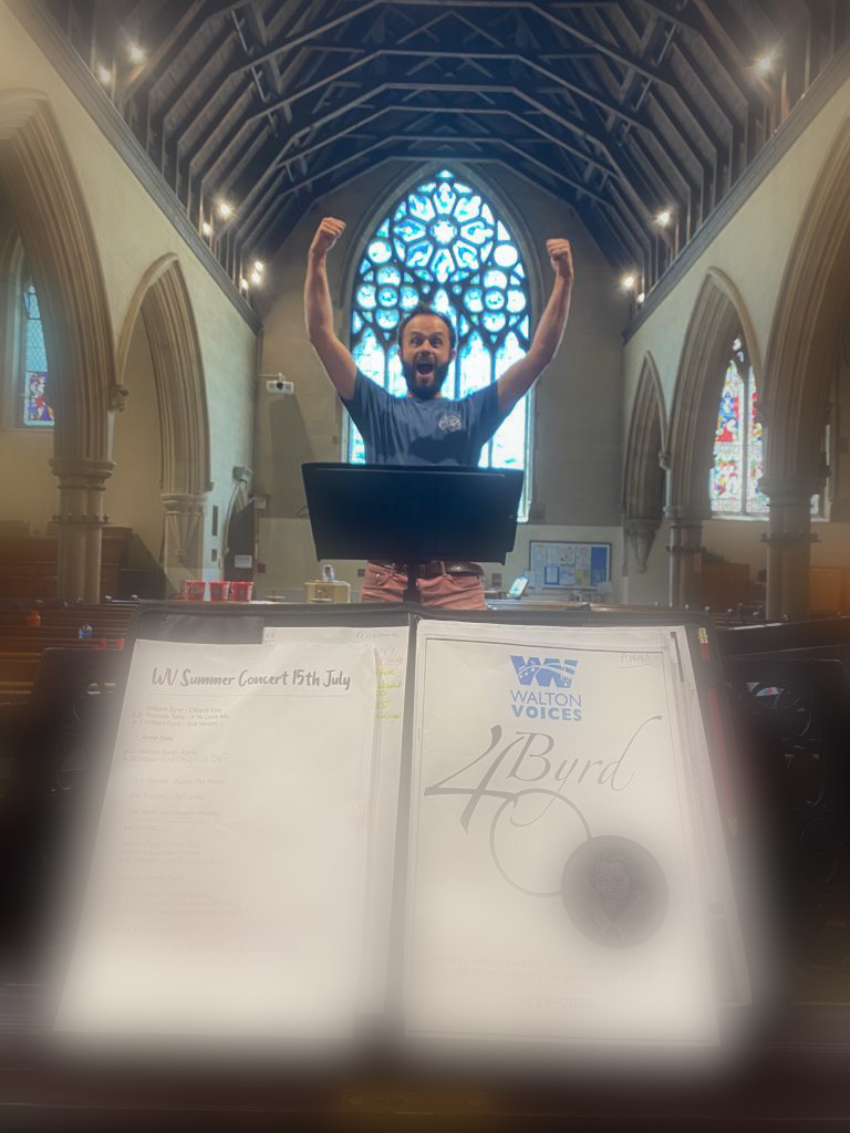 If anyone is around this evening and fancies coming to a concert then come and hear <a href="/WaltonVoices/">Walton Voices</a> tonight at 7.30pm in St. Mary's Church, Oatlands. We are performing music 400 years apart starting with some Byrd and ending with some Whitacre!
🎟 Tickets available on the door 🎟