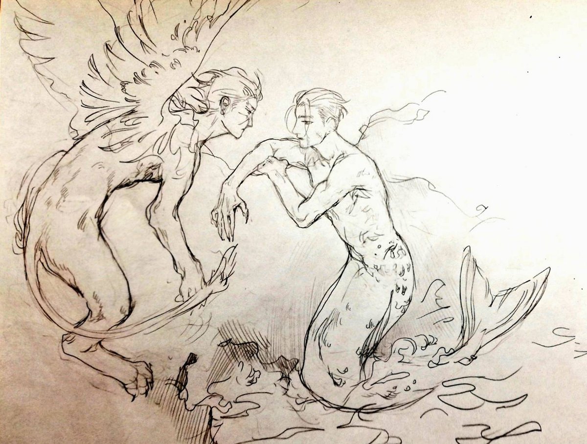 mlozmi's tweet photo. 現実逃避のよくわからない産物
🧜‍♀️尾はどこから流行ったのだろう… https://t.co/En1ubjaNcH