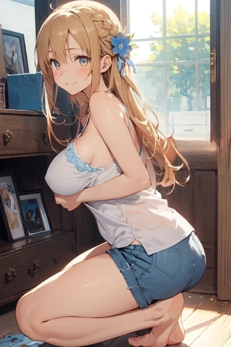 KiritoKun136744's tweet photo. あつい！
#夏はキャミソール
#脚フェチ向上委員会 
#ParallelBlue
#SwordArtOnline https://t.co/c134zCpSHP