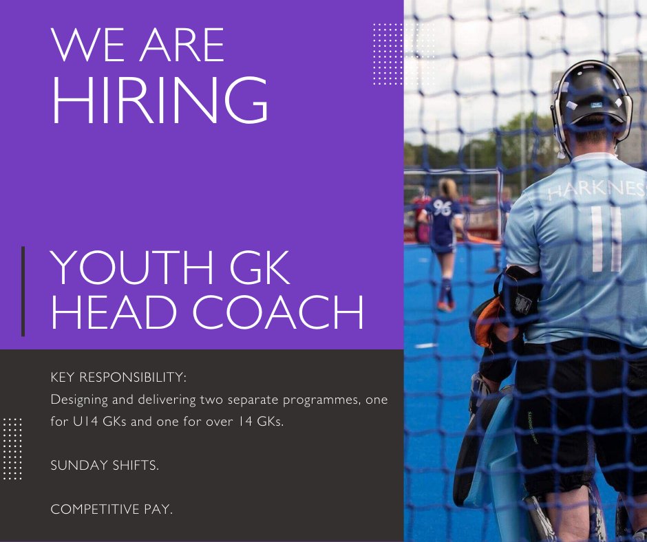 Inverleith Hockey Club (@inverleithhc) on Twitter photo WE ARE HIRING // YOUTH GK HEAD COACH
We are looking for a coach to lead our youth GK programme.
If interested please email our Head of Youth thomasbarton1616@gmail.com.
RT🙏 <a href="/ScottishHockey/">Scottish Hockey</a> WE ARE HIRING // YOUTH GK HEAD COACH
We are looking for a coach to lead our youth GK programme.
If interested please email our Head of Youth thomasbarton1616@gmail.com.
RT🙏 <a href="/ScottishHockey/">Scottish Hockey</a>