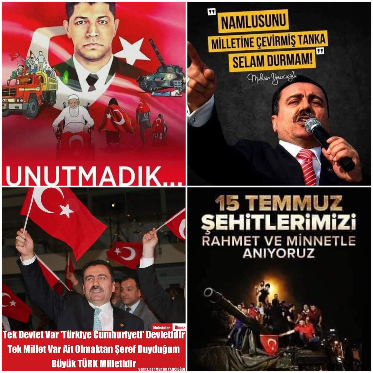 Sizleri Asla unutmayacağız Cennet gülleri🇹🇷🇹🇷🇹🇷🇹🇷🇹🇷🇹🇷🇹🇷🇹🇷🇹🇷🇹🇷🇹🇷🇹🇷
#15TEMMUZDESTANI #konya #selçuklu #meram #karatay #sarayönü #ılgın #ladik #kadınhanı #