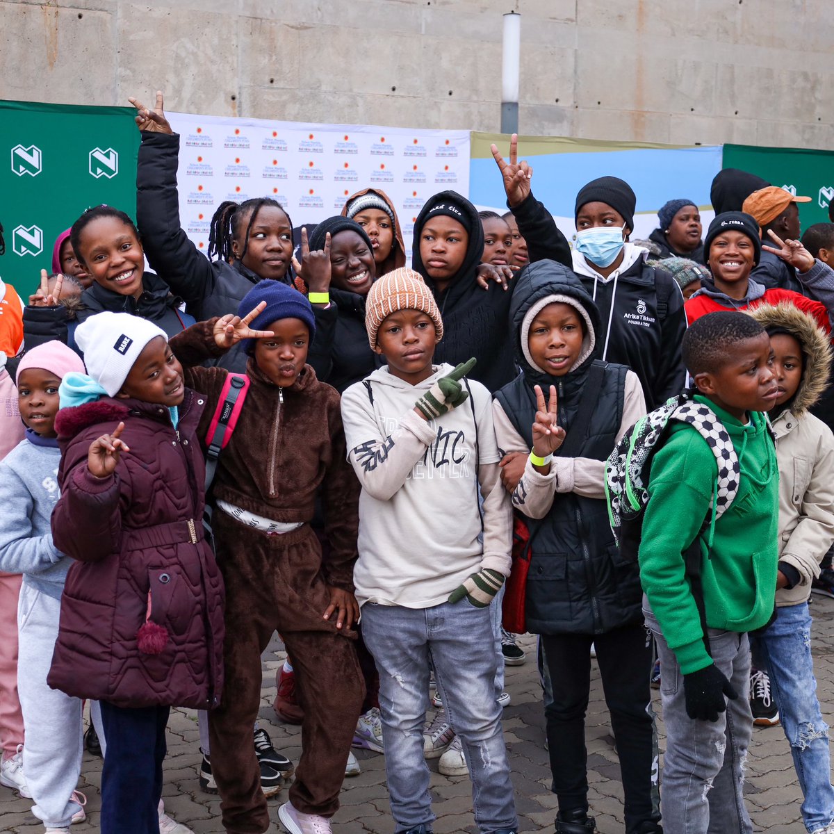 Nedbank's tweet image. The annual children’s celebration fun walk in Joburg with the @NMCF_SA was fantastic. 🥳 

We were excited to #ServeLikeMandela and bring joy to many children’s lives. We walked from the @_NMCH_ to the Joburg Zoo. 

#SupportWhatMatters