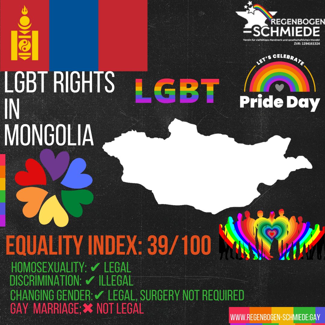 🌈 Championing LGBTQ+ Rights in Mongolia! 🇲🇳❤️🏳️‍🌈 LGBTQ+ individuals face unique challenges, but we can create a more inclusive society through awareness and unity. Together, we can make a difference! 🌈#LGBTQRights #MongoliaPride #LoveWithoutLabels