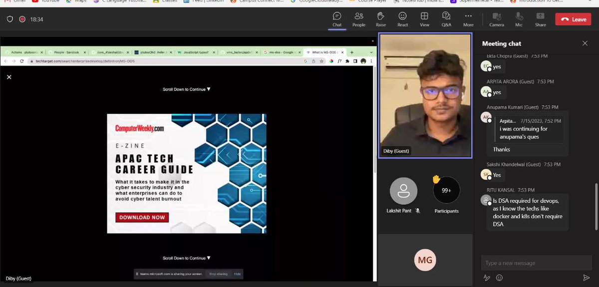Supriya_shri_'s tweet photo. Excited to announce that I've been selected to be a part of the #Include <Her> Cohort 3.0 - DevOps Edition!π€©π©π»βπ»
Thank you @mrsarthak001, @Reskilll & @azdevindia for this learning opportunityβ¨
Today is the first day of it..
#shebuildsonazure #microsoftazure #devops #reskill https://t.co/UYCn1MBXDf