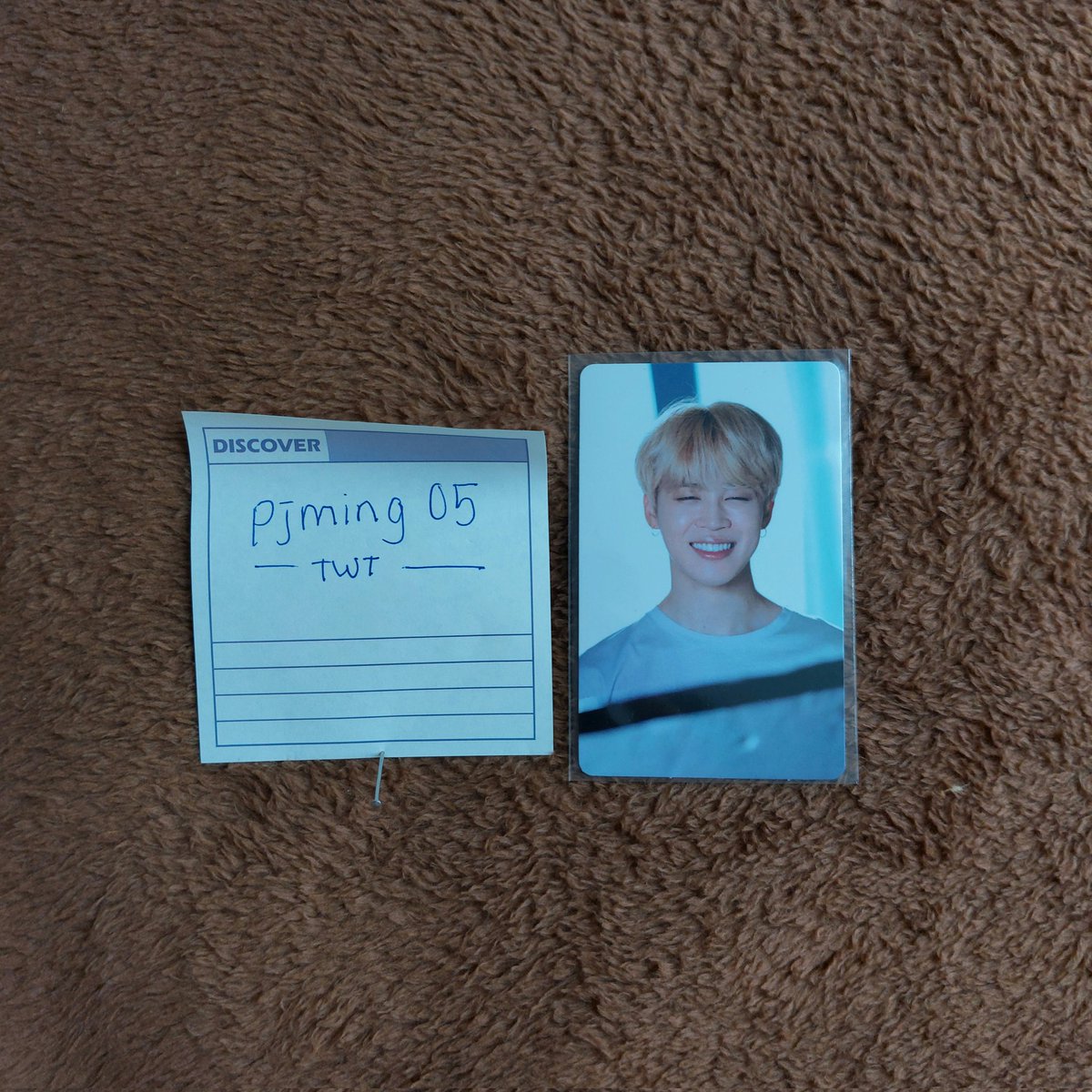 pjming05's tweet photo. WTS Jimin Memo 2016 DVD Pc
RM100 INC. Postage 
#pasarbts #pasarBTSMY https://t.co/bWIkhAlQDq