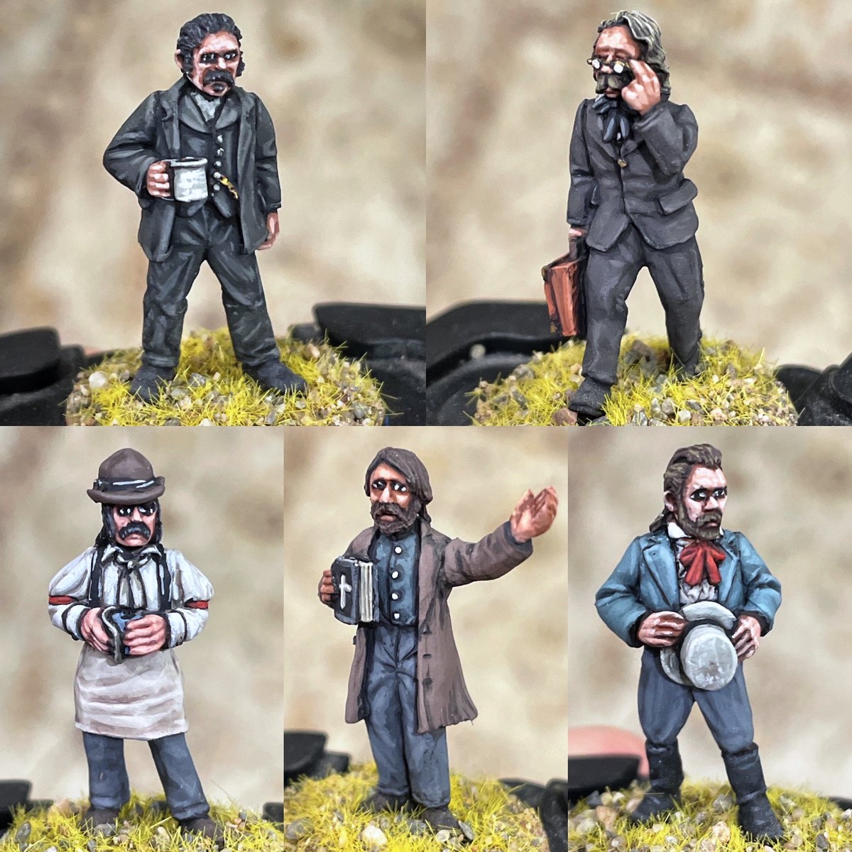 Wgc_Ben's tweet photo. deadwood characters by @brigadegames  #wargaming
#paintingminiatures 
#tabletopgames 

#whatacowboy
#spreadthelard https://t.co/KX58GNWomq