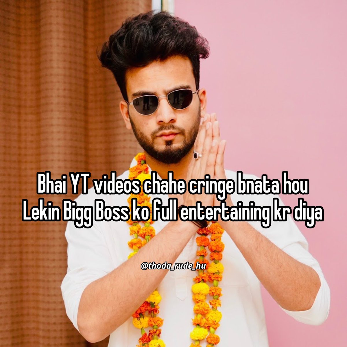 thoda_rude_hu's tweet photo. Elvish😈 https://t.co/mxpNunZSD5