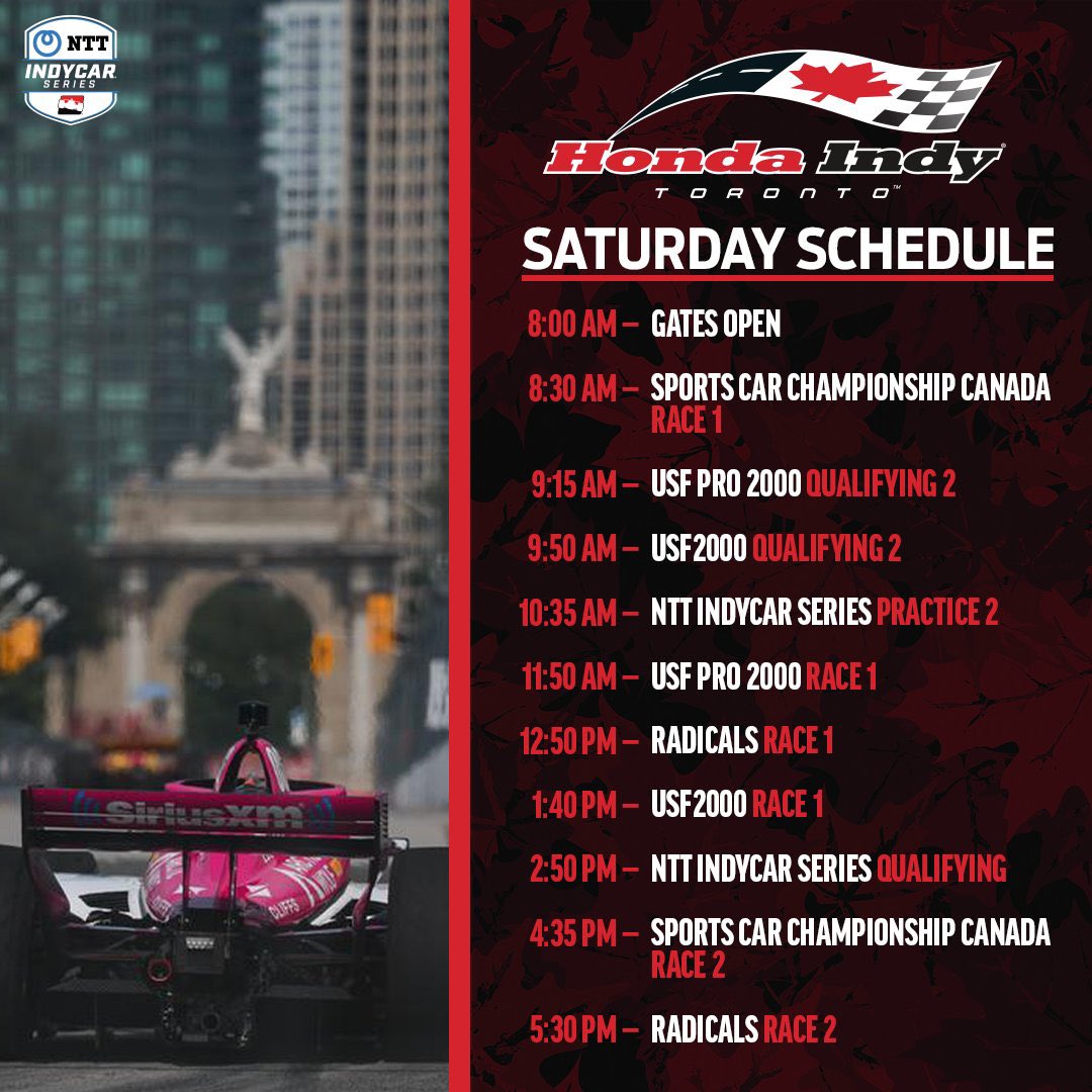 🏁 Thank you <a href="/KidsUpFrontTO/">KidsUpFront TO</a> &amp; @kids_on_track for the opportunity to experience @hondaindy. It was a pleasure to meet #USFPRO drivers <a href="/lirim_zendeli/">Lirim Zendeli</a> and @OceanbyMR. Looking forward to the first race at 11:50 🏎️