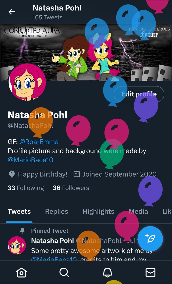 NatashaPohl's tweet photo. Yay, today is my birthday! 🥳🎉🎂 https://t.co/9BrrhLFjjk