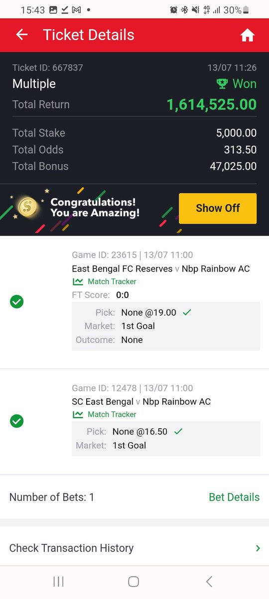 brandlywho's tweet photo. #sportybetscam
#Sportybetisascam
@nlrcgovng @SportyBet @SportyBetNG 

Sportybet defrauded me and my followers and refused to pay us on a  winning ticket and after calling them out on space paid me alone, the manager called me yesterday after my own ticket was settled https://t.co/D88P7OSRCZ