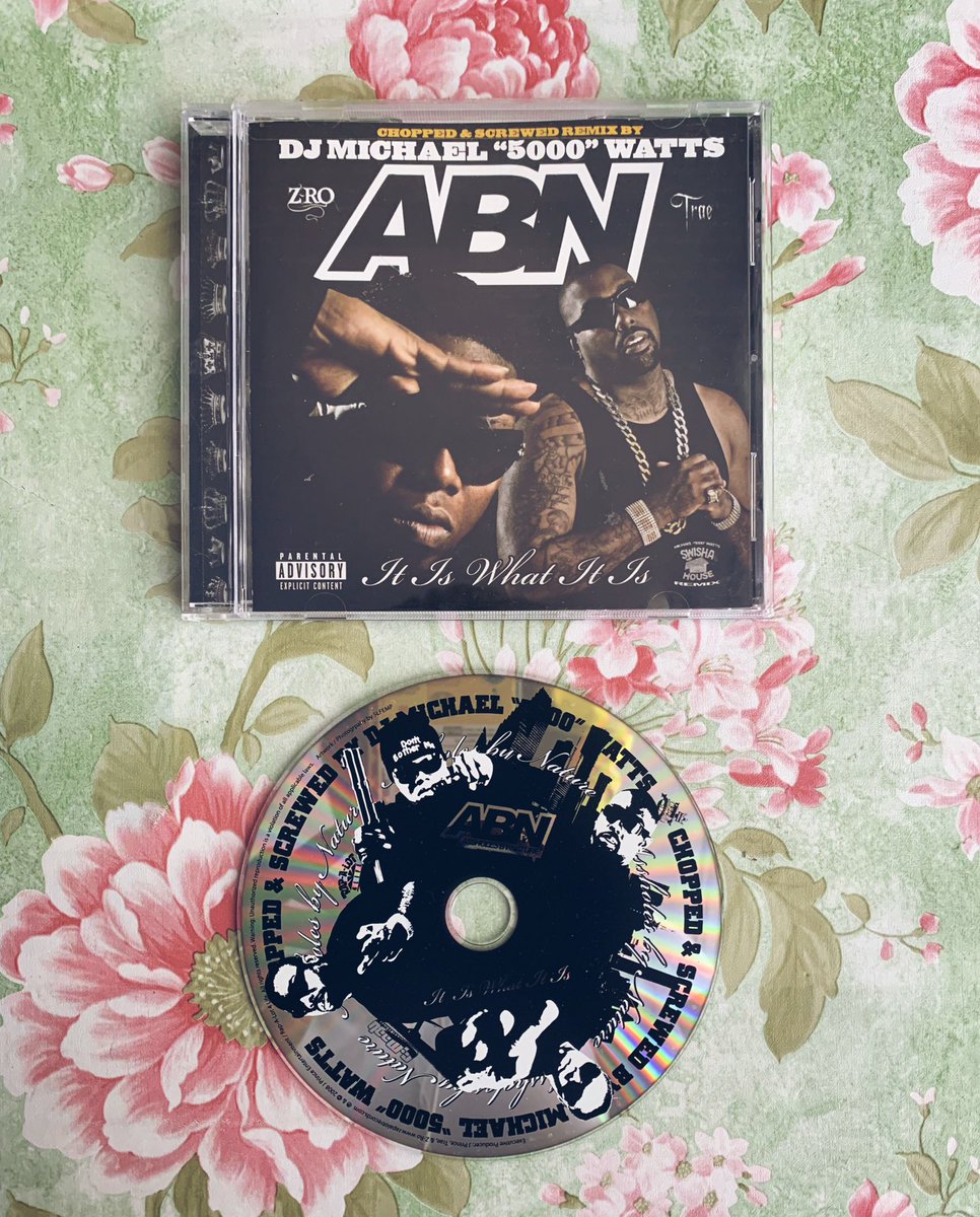 ABN “It Is What It Is” Z-RO x Trae tha Truth, released 7/15/2008
Chopped & Screwed remix by DJ Michael “5000” Watts.🤘🏾
#RapALot4Life #JPrinceEntertainment  
#HipHop50