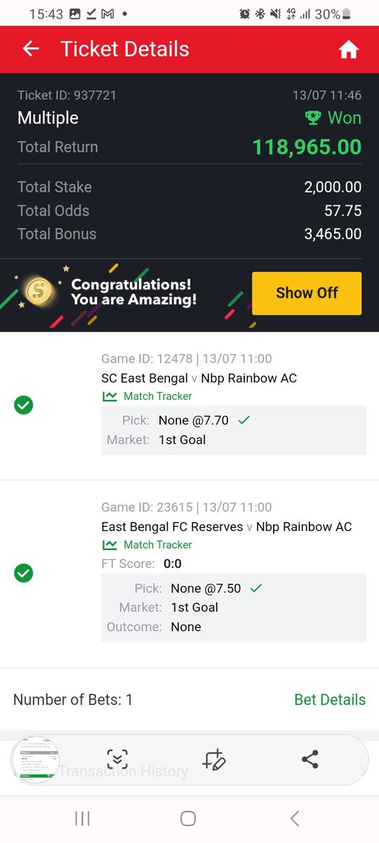 brandlywho's tweet photo. #sportybetscam
#Sportybetisascam
@nlrcgovng @SportyBet @SportyBetNG 

Sportybet defrauded me and my followers and refused to pay us on a  winning ticket and after calling them out on space paid me alone, the manager called me yesterday after my own ticket was settled https://t.co/D88P7OSRCZ