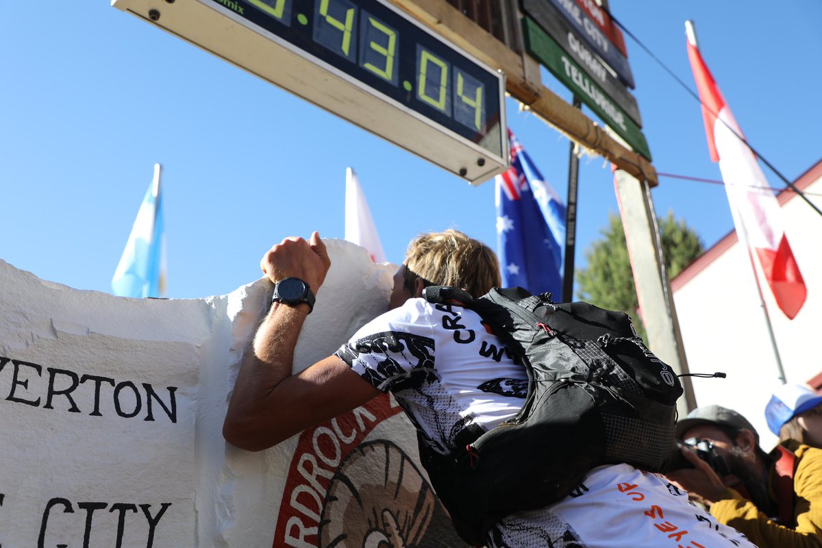 Arlen Glick (Craft) finishes 4th man at the 2023 Hardrock 100 in 26:43:05. #HR100