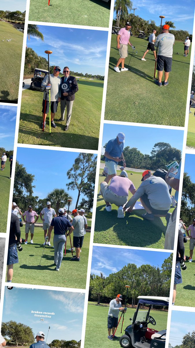 TargetSurveying's tweet photo. We were honored to join forces with the team @dudeperfect and golf icon Rory McIlroy to shatter multiple Guinness World Records in golf! 🌟⛳️🎉 #GolfRecordBreakers #TargetSurveying #CongratulationsRory https://t.co/8I9dlUnvvl