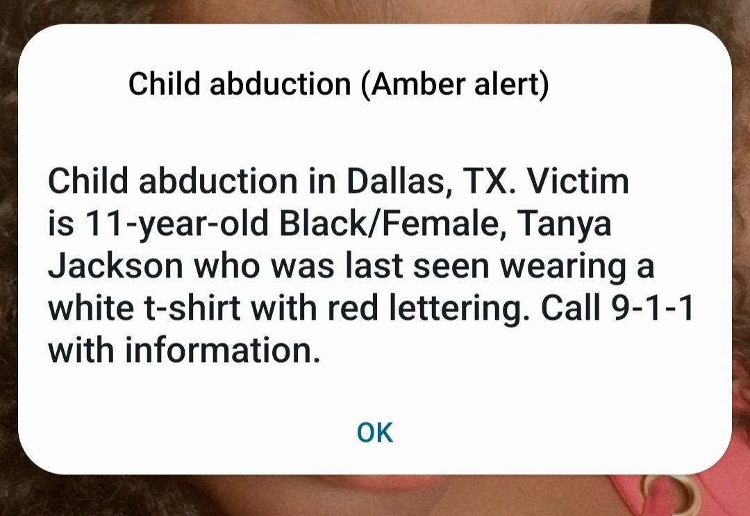 TakiaBrown's tweet photo. #AmberAlert 11 y/o Tanya Jackson has been #abducted from #Dallas, TX. Please share! @AMBERAlert @BAM_FI @MissingKids @Black_Missing @OurBlackGirls @IHaveVanished @rolandsmartin @TizzyEnt @Rashad_Richey @YNB @claudiajordan #TanyaJackson #Missing #MissingChild https://t.co/yT3O6Yl31W