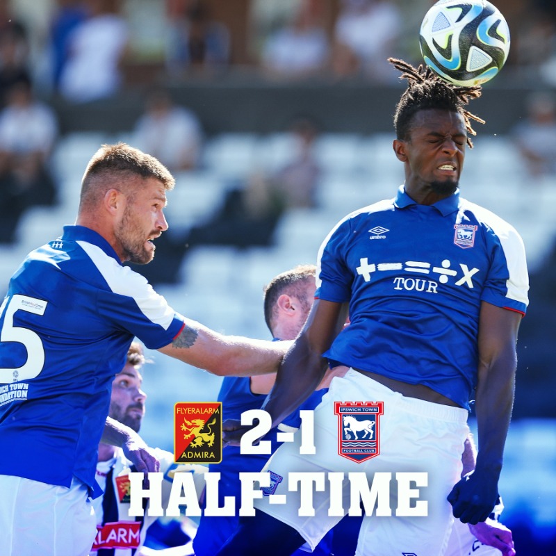 IpswichTown's tweet photo. Behind at the break. 

#itfc